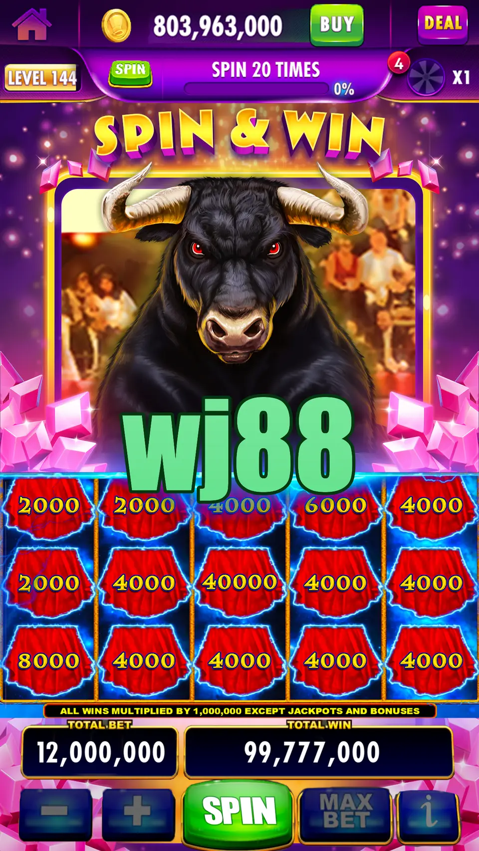 wj88 Capturas de tela Oficial APK
